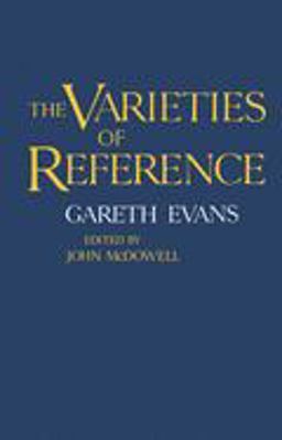 Varieties of Reference  9780198246862 Front Cover