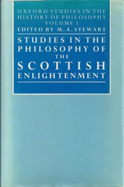 Studies in the Philosophy of the Scottish Enlightenment