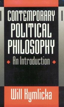 Contemporary Political Philosophy An Introduction  9780198277231 Front Cover