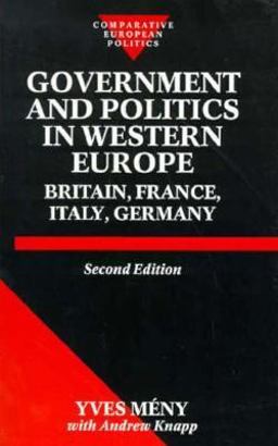 Government and Politics in Western Europe Britain, France, Italy, Germany 2nd 9780198278863 Front Cover