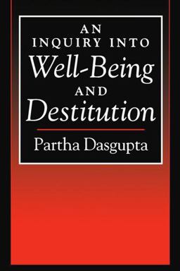 Inquiry into Well-Being and Destitution  9780198288350 Front Cover