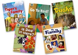 Project X Origins: Pink Book Band, Oxford Level 1+: My Family: Mixed Pack Of 5