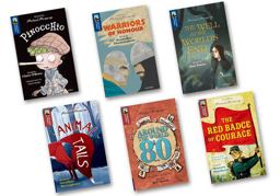 Pinocchio; Warroirs of Honour; the Well at the World's End; Animal Tails; Around the World in 80 Days; the Red Badge of Courage, Level 14-15