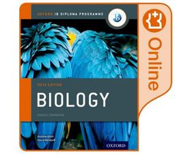 IB Biology Online Course Book: 2014 Edition Oxford IB Diploma Program  9780198307716 Front Cover