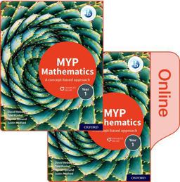 MYP Mathematics 1: Print and Online Course Book Pack  9780198356257 Front Cover