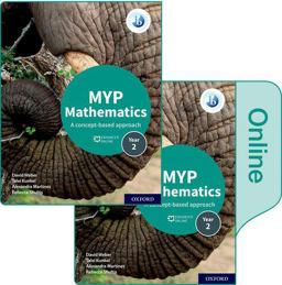 MYP Mathematics 2: Print and Online Course Book Pack  9780198356264 Front Cover