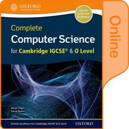 Complete Computer Science for Cambridge IGCSERG and o Level Online Student Book
