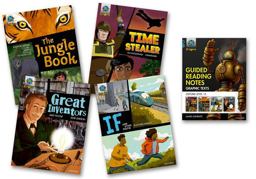 The Jungle Book; Time Stealer; Guided Reading Notes; Great Inventors;
