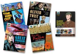 Time Runs Out, Oliver Twist; Guided Reading Notes; Great Pioneers; for the Faller, Level 20