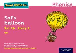 Read Write Inc. Phonics: Pink Set 3A Storybook 5 Sol's Balloon