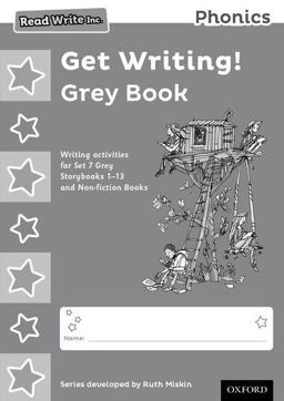 Read Write Inc. Phonics: Get Writing! Grey Book Pack Of 10