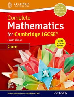 Complete Mathematics for Cambridge IGCSE Student Book (Core)