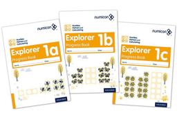 Number, Pattern and Calculating 1 Explorer Progress Books ABC  9780198389316 Front Cover