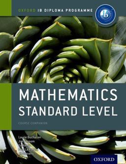 IB Mathematics Standard Level Course Book Oxford IB Diploma Program  9780198390114 Front Cover
