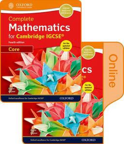 Complete Mathematics for Cambridge IGCSERG Print and Online Student Book (Core)