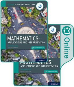 Oxford IB Diploma Programme IB Mathematics: Applications and Interpretation, Standard Level, Print and Enhanced Online Course Book Pack  9780198426981 Front Cover