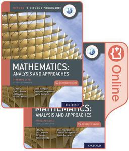 Oxford IB Diploma Programme IB Mathematics: Analysis and Approaches, Standard Level, Print and Enhanced Online Course Book Pack  9780198427100 Front Cover