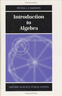 Introduction to Algebra  9780198501947 Front Cover