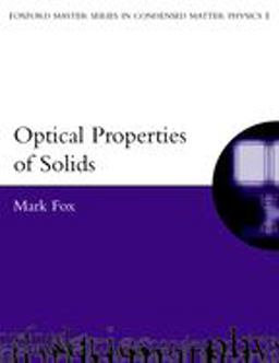 Optical Properties of Solids