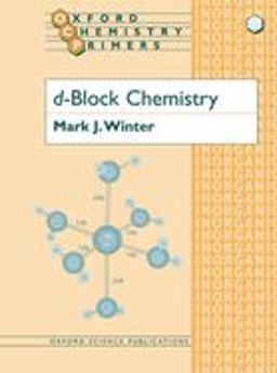 D-Block Chemistry  9780198556961 Front Cover