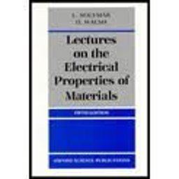 Lectures on the Electrical Properties of Materials 5th 9780198562801 Front Cover
