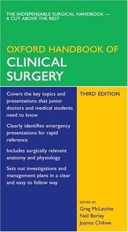 Oxford Handbook of Clinical Surgery 3rd 9780198568254 Front Cover