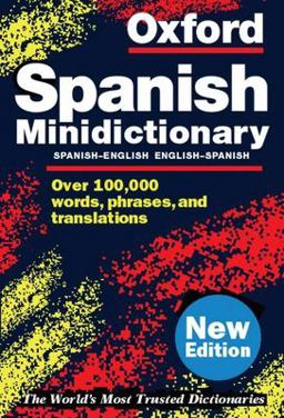 Oxford Spanish Minidictionary 2nd 9780198604662 Front Cover