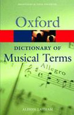Oxford Dictionary of Musical Terms  9780198606987 Front Cover