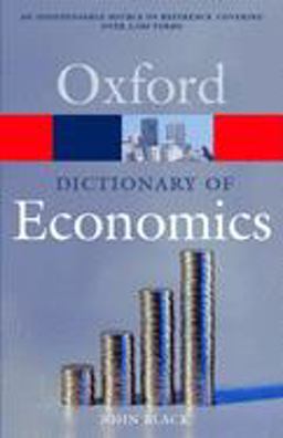 Dictionary of Economics 2nd 9780198607670 Front Cover
