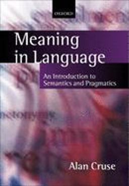 Meaning in Language Meaning in Language
