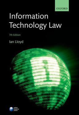 Information Technology Law 7th 9780198702320 Front Cover