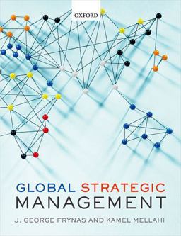 Global Strategic Management 3rd 9780198706595 Front Cover