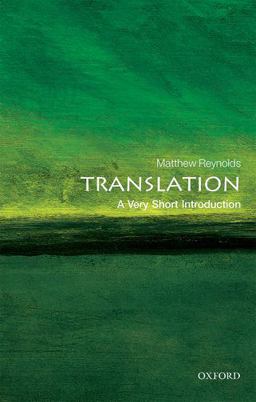 Translation A Very Short Introduction  9780198712114 Front Cover