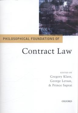 Philosophical Foundations of Contract Law  9780198713029 Front Cover