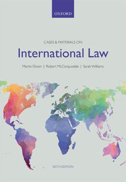 Cases and Materials on International Law 6th 9780198727644 Front Cover