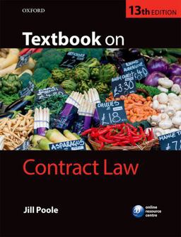 Textbook on Contract Law 13th 9780198732808 Front Cover
