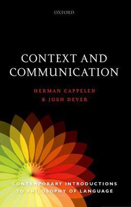 Context and Communication  9780198733065 Front Cover