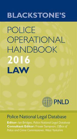 Blackstone's Police Operational Handbook 2016