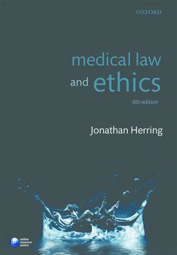 Medical Law and Ethics 6th 9780198747659 Front Cover