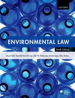 Environmental Law 9th 9780198748328 Front Cover
