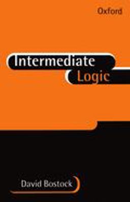 Intermediate Logic  9780198751427 Front Cover
