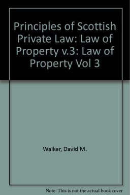 Principles of Scottish Private Law
