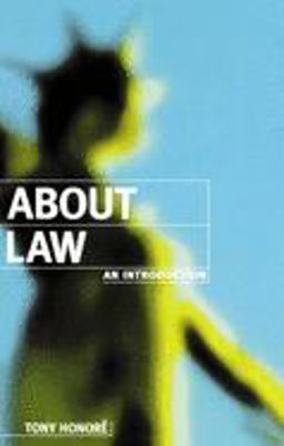 About Law: an Introduction  9780198763888 Front Cover