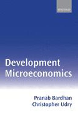Development Microeconomics  9780198773719 Front Cover