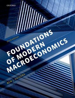 Foundations of Modern Macroeconomics 3rd 9780198784135 Front Cover