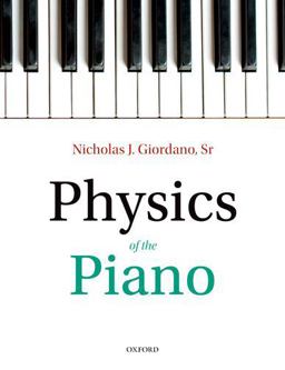 Physics of the Piano  9780198789147 Front Cover