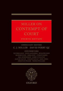Miller on Contempt of Court