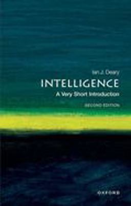 Intelligence A Very Short Introduction 2nd 9780198796206 Front Cover