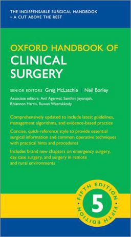 Oxford Handbook of Clinical Surgery 5e 5th 9780198799481 Front Cover