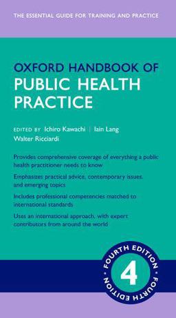 Oxford Handbook of Public Health Practice 4th 9780198800125 Front Cover